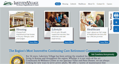 Desktop Screenshot of lakeviewvillage.org